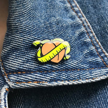 Load image into Gallery viewer, Measure Your Peach Lapel Pin
